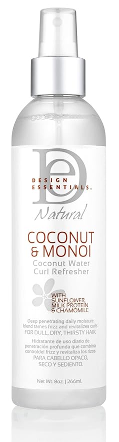 Design Essentials Coconut and Monoi Curl Refresher 8oz