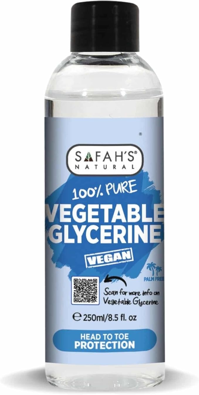 Safahs Natural Vegetable Glycerine 250ml
