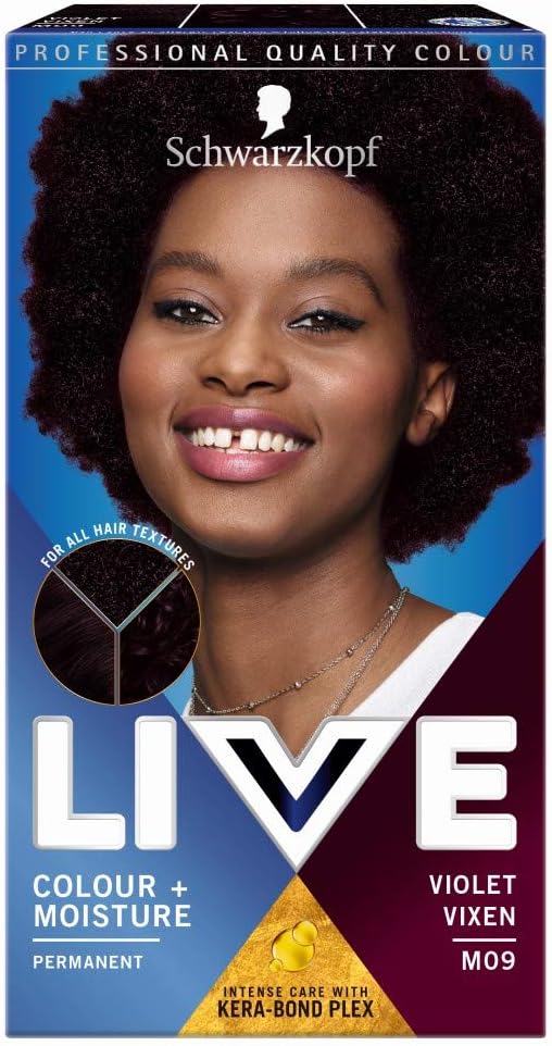 Schwarzkopf Live Colour+ Moisture- M09 Violet Vixen