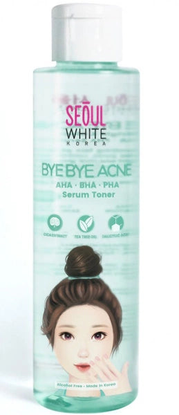 Seoul White Bye Bye Acne Serum Toner 150ml
