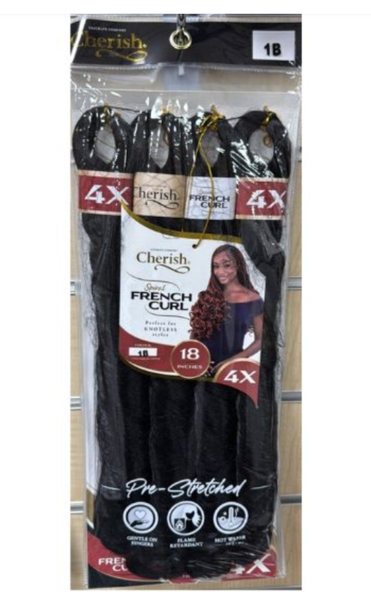 Cherish 4X Spiral French Curl Bulk 18in