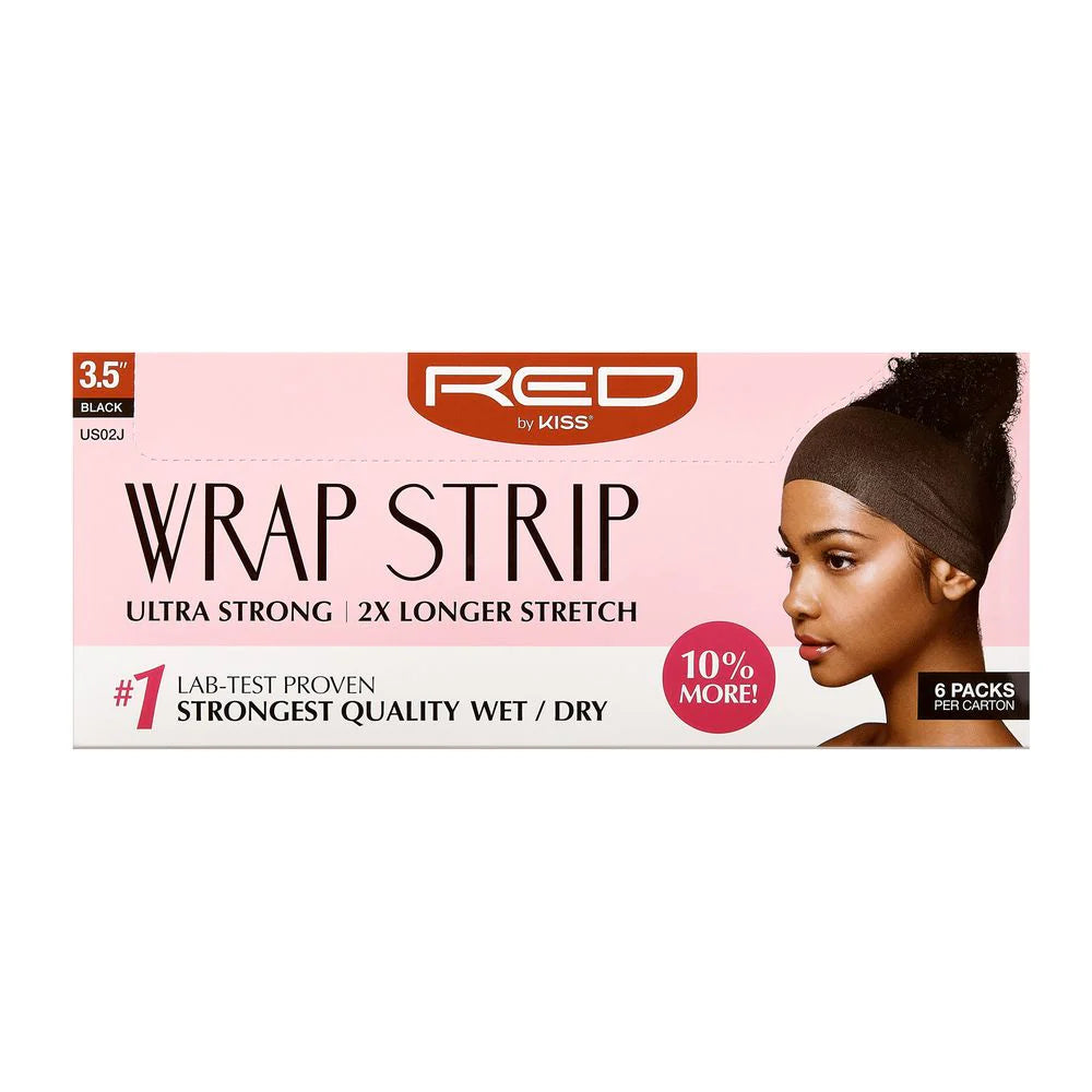 Red by Kiss Wrap Strips Black 3.5'' US02J
