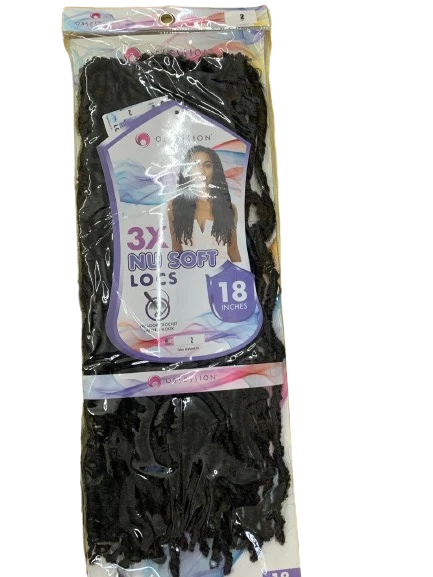 Obsession 3x Nu Soft Locs 18in