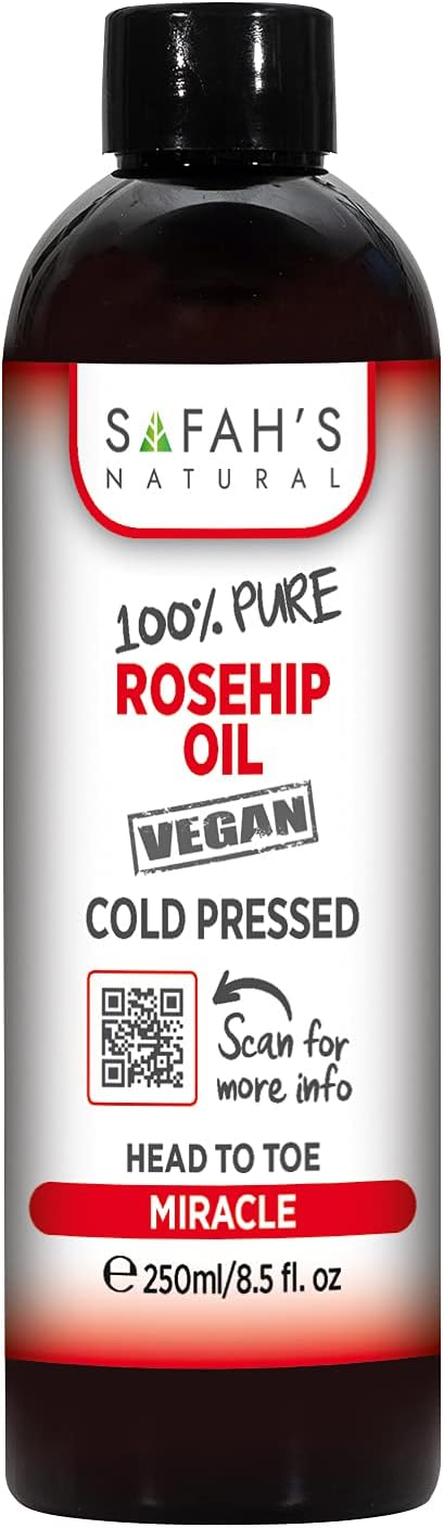 Safahs Natural Rosehip Oil 250ml