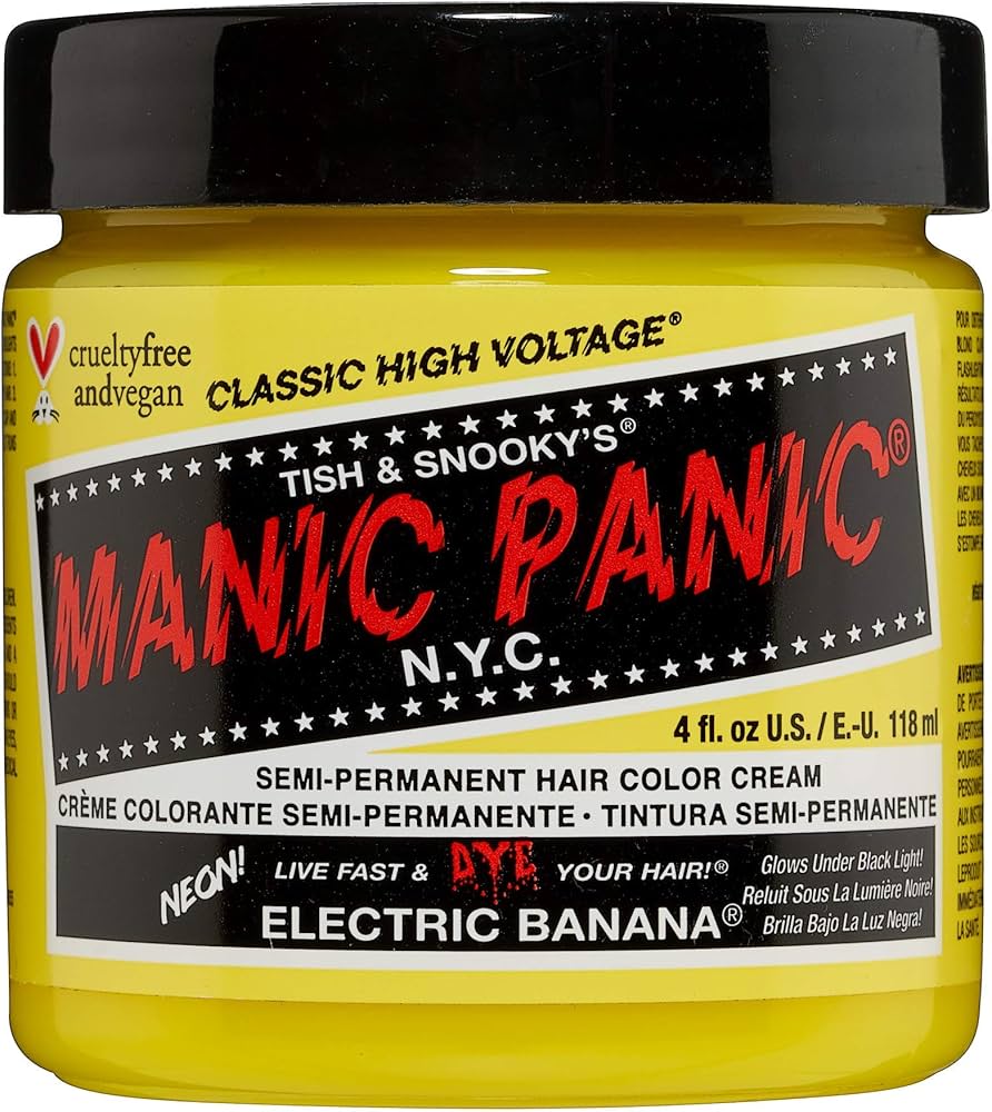 Manic Panic Semi Permanent Hair Colour Cream 4oz