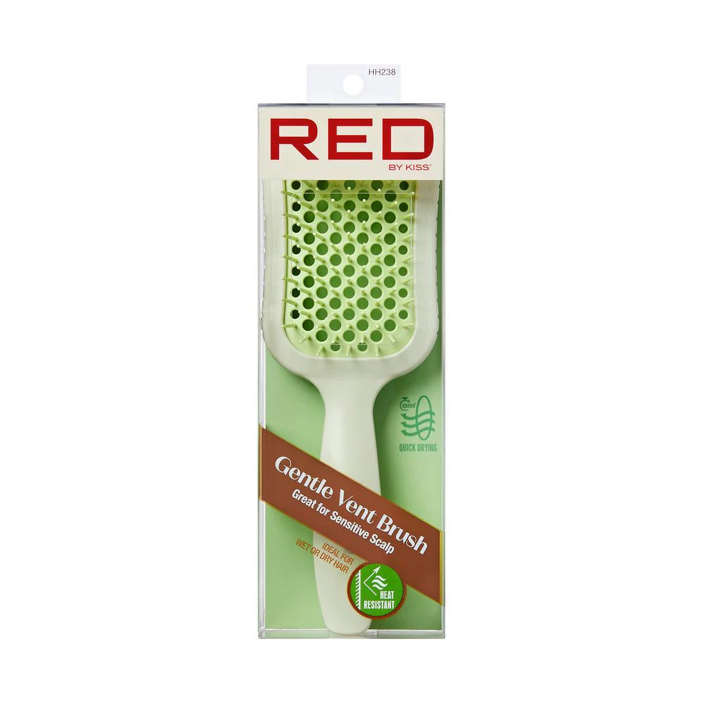 Red by Kiss Gentle Vent Brush Green HH238