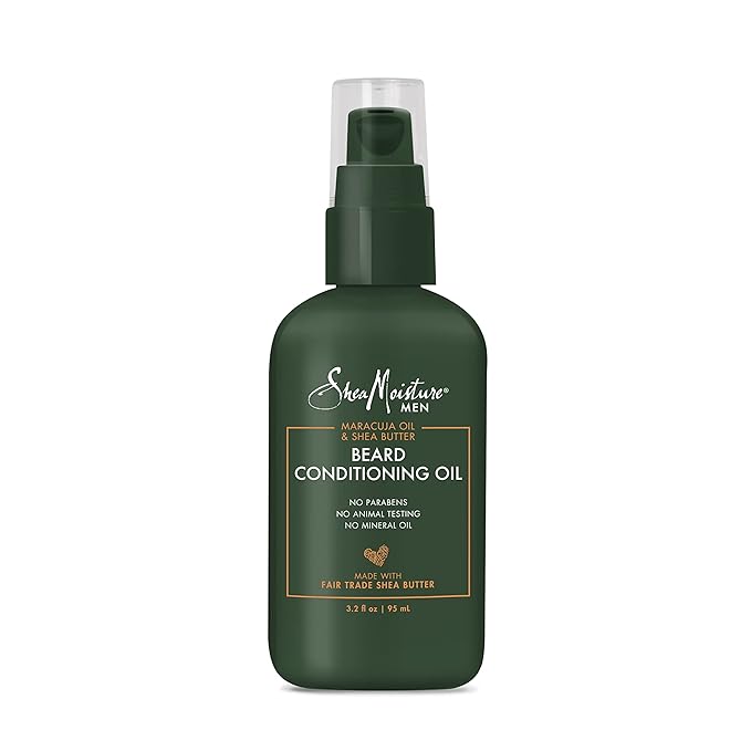 Shea Moisture Men Maracuja Oil Shea Butter Beard Conditioning Oil 3.2oz