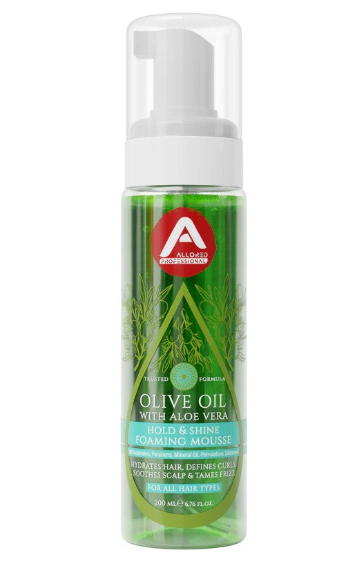 Allored Professional Hold and Shine Mousse Olive Oil 200ml