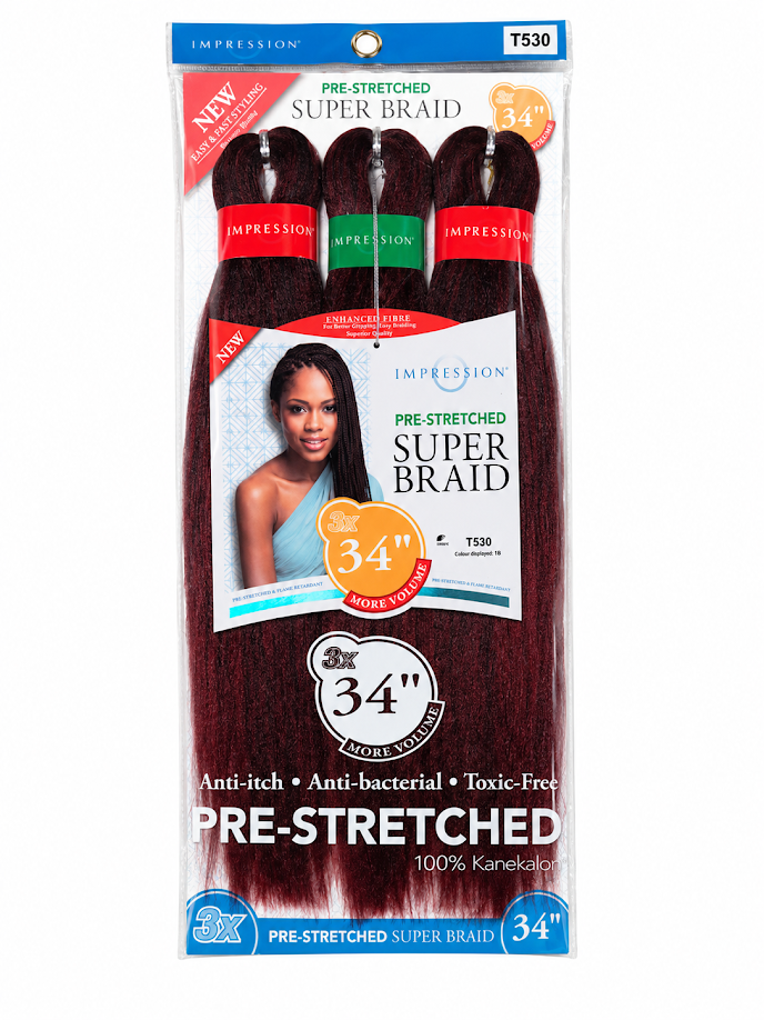 Impression Super Braid Pre-Stretched 3 x 34in