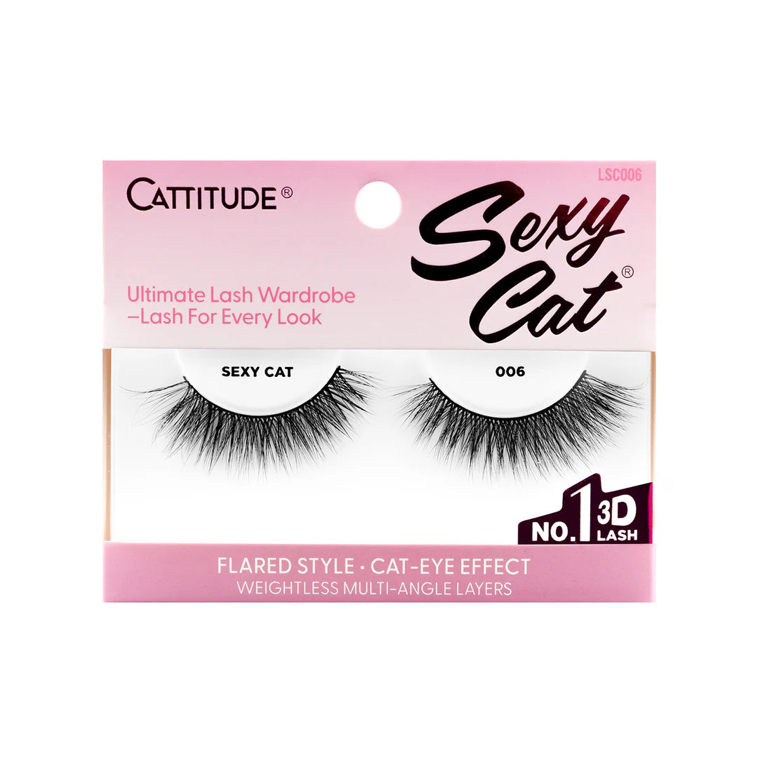 EBIN Cattitude Eyelashes - Sexy Cat 006
