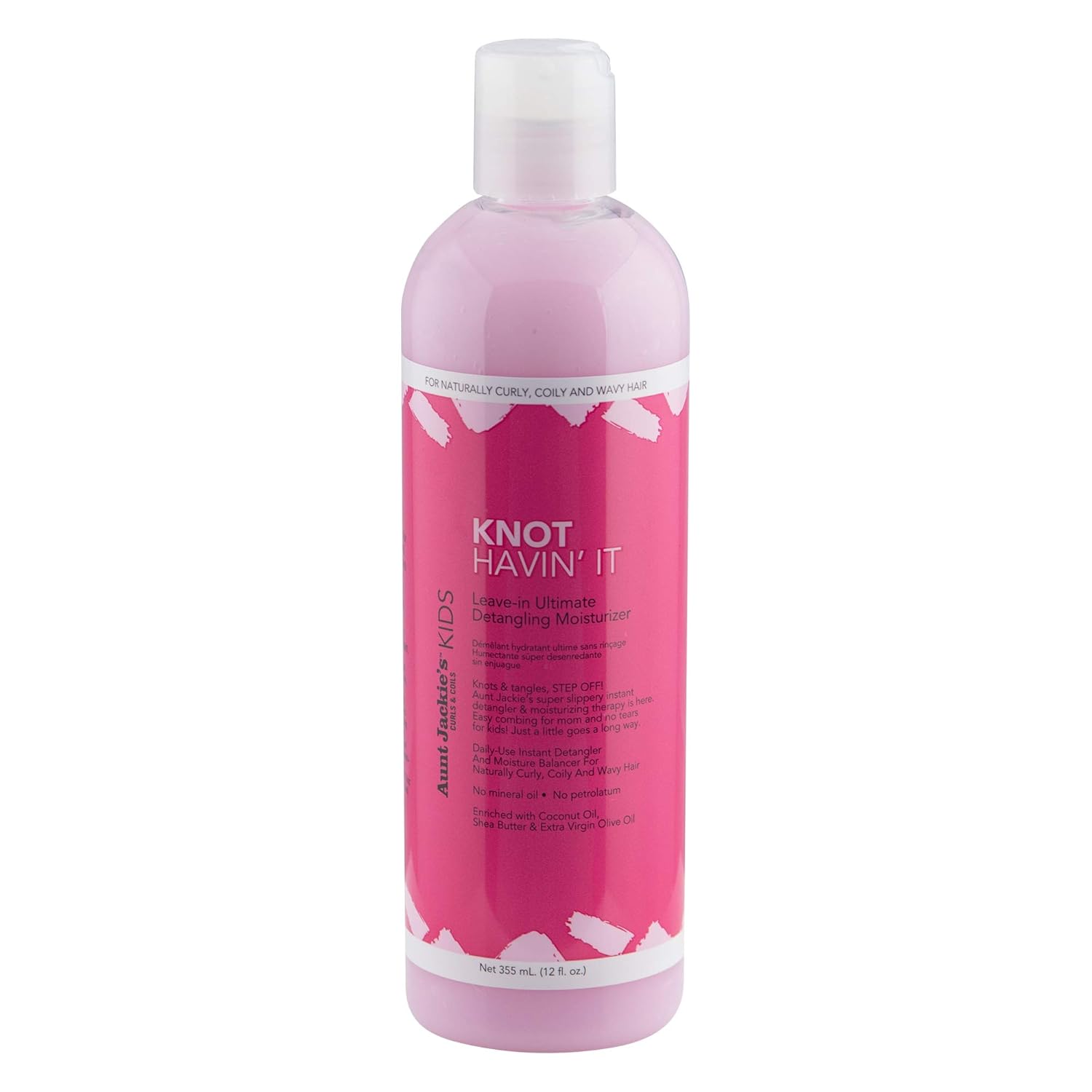 Aunt Jackies Kids Knot Havin It Leave in Detangling Moisturiser 12oz