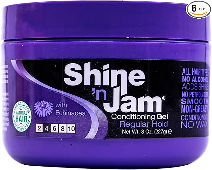 Ampro Shine n Jam Conditioning Gel Regular Hold 8oz