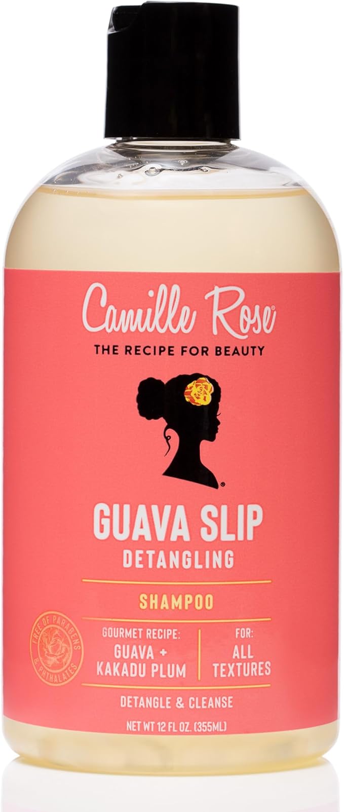 Camille Rose Guava Slip Detangling Shampoo 12oz