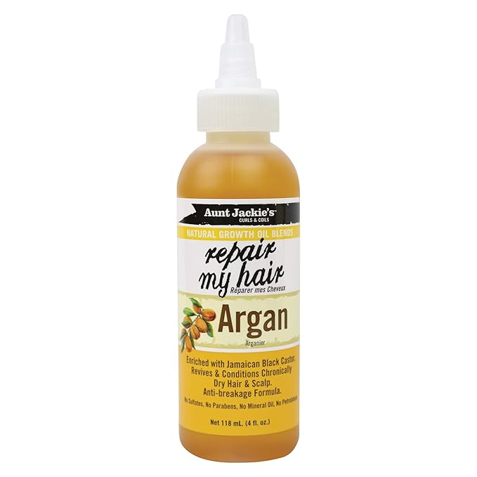 Aunt Jackies Repair My Hair Argan Growth Oil 4oz