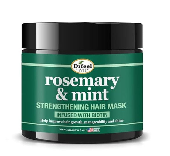 Difeel Rosemary Mint Hair Mask 12oz