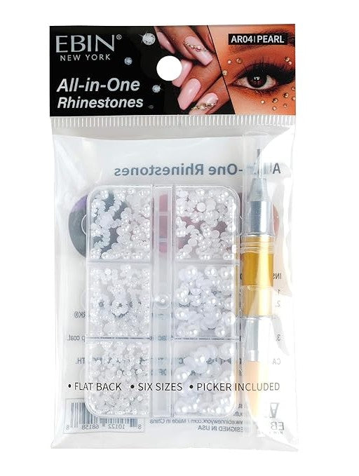 EBIN All in One Rhinestones - Pearl