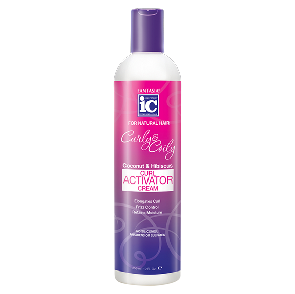 Fantasia IC Curly and Coily Curl Activator Cream 12.5oz