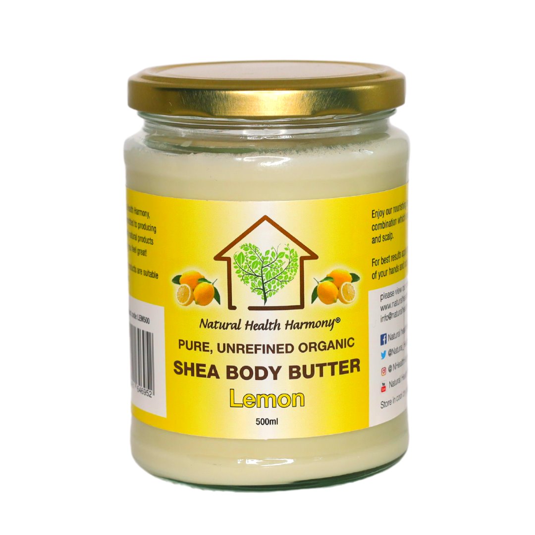 Natural Health Harmony Shea Butter with Lemon 500ml