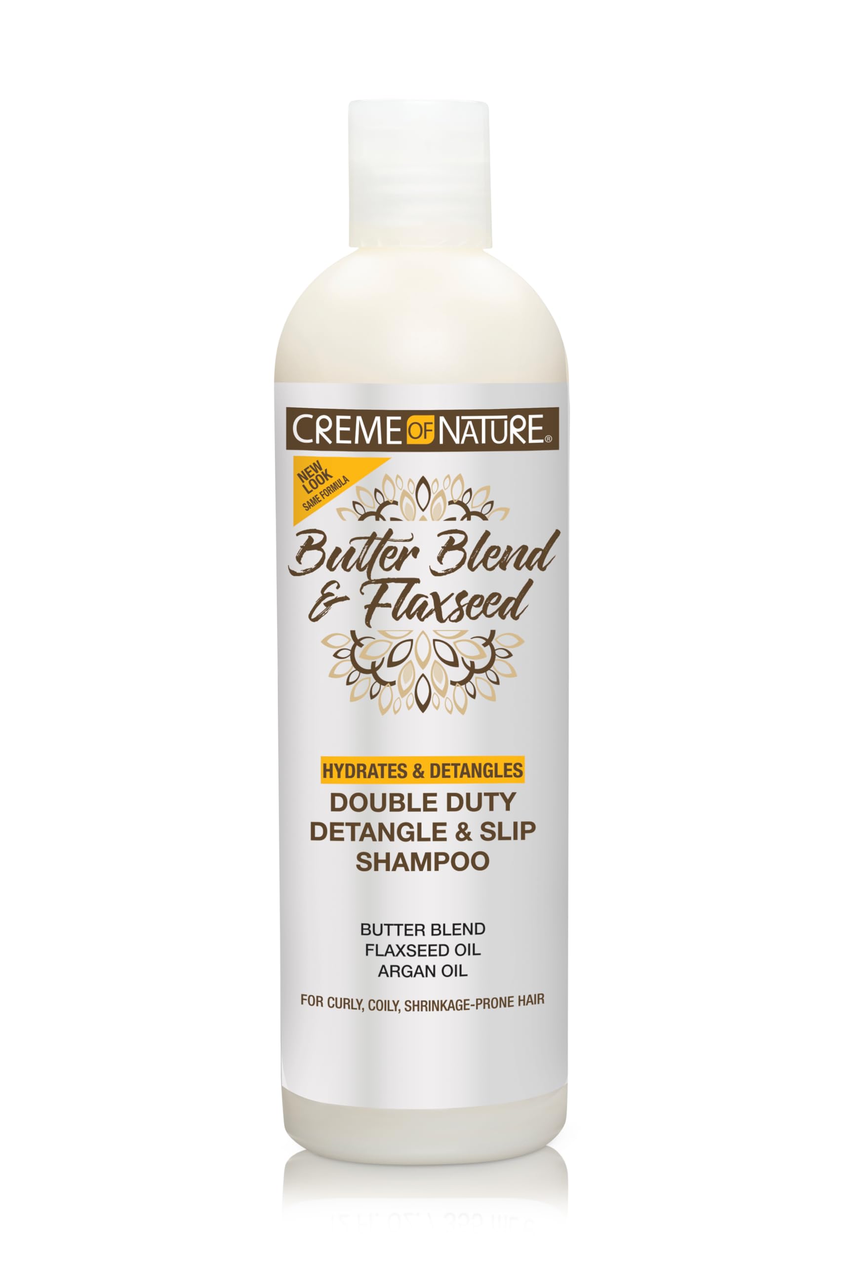 Creme of Nature Butter Blend Flaxseed Detangle and Slip Shampoo 12oz