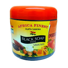 Africa Finest Alata Samina Black Soap Paste - Fusion 450g