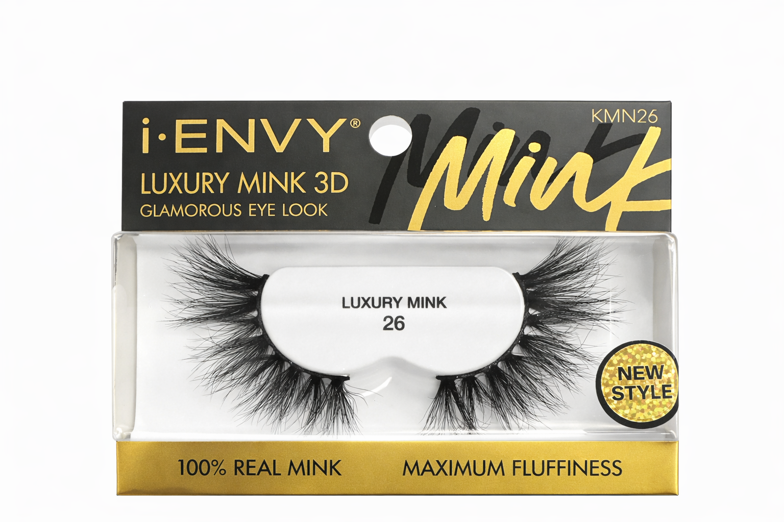 i Envy by Kiss Luxury Mink 3D Eyelashes 26