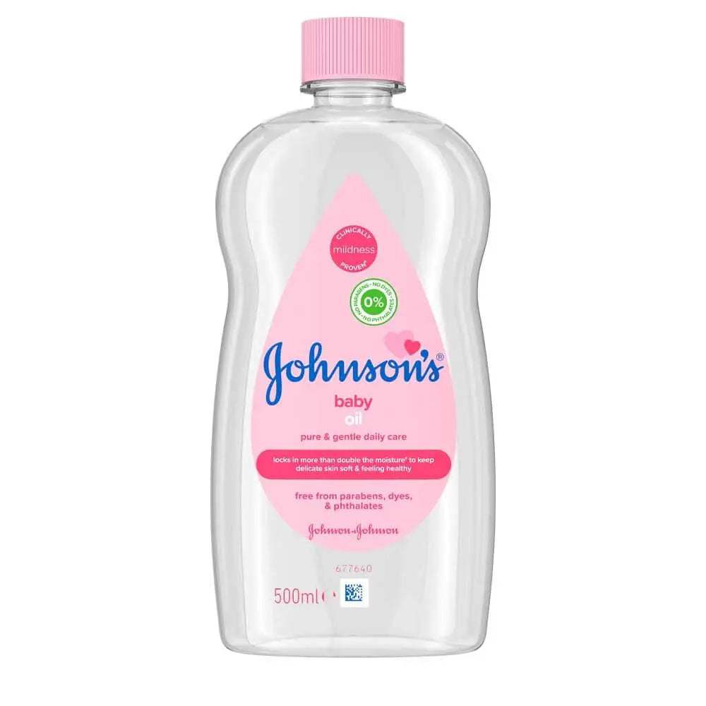 Johnson & Johnson Baby Oil 500ml