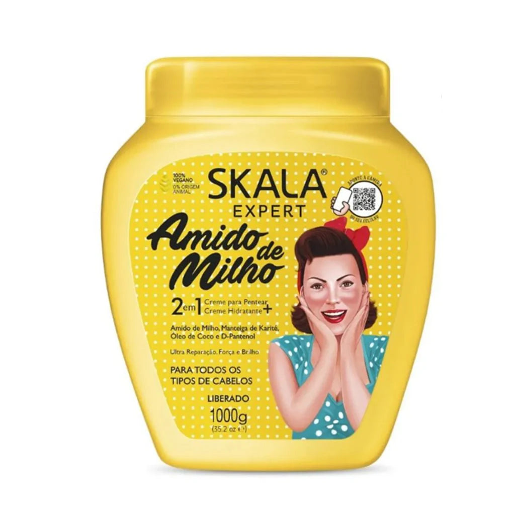 Skala Hair Treatment Cream - Amido de Milho 1000g
