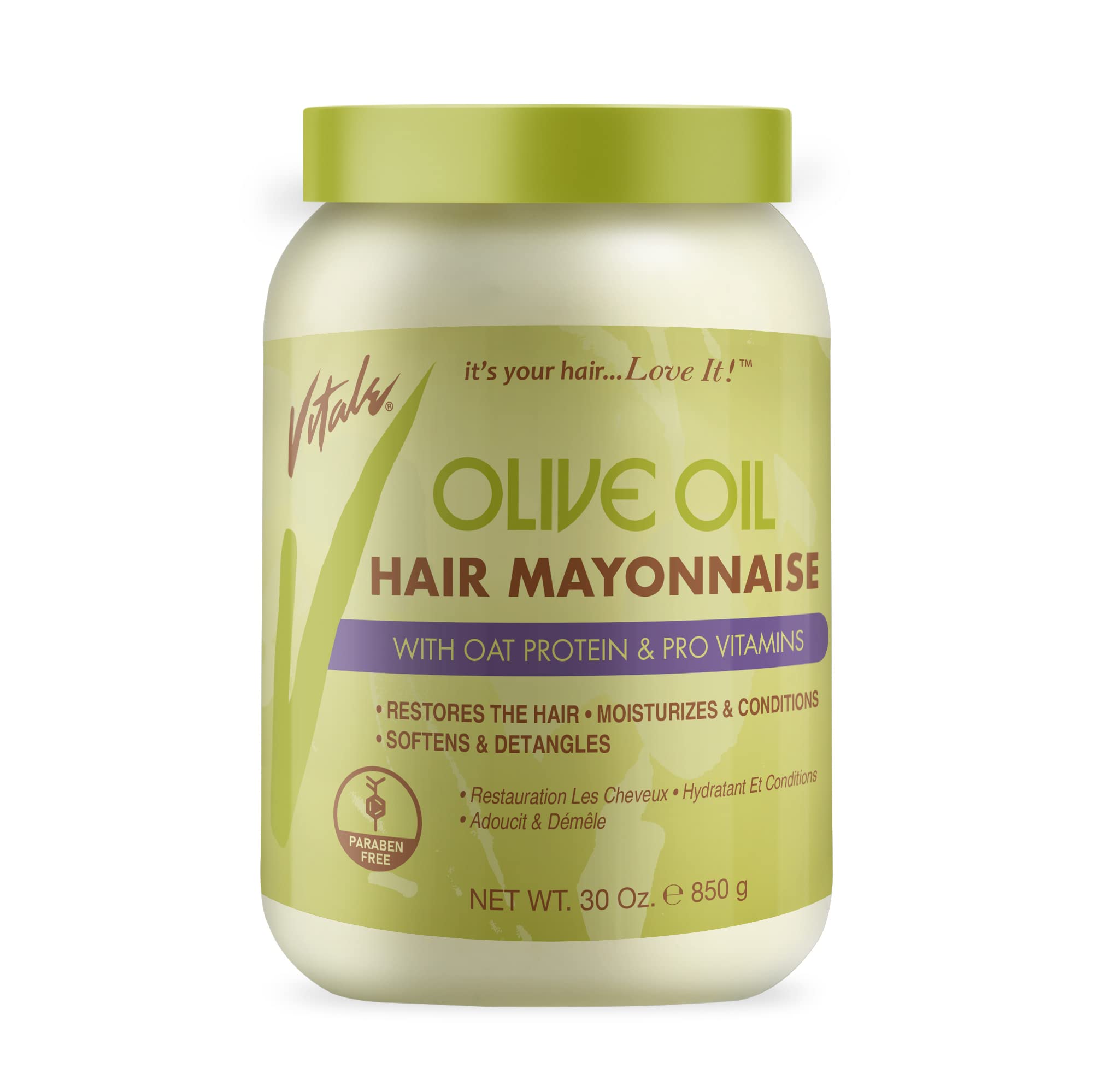 Vitale Olive Oil Hair Mayonnaise 30oz