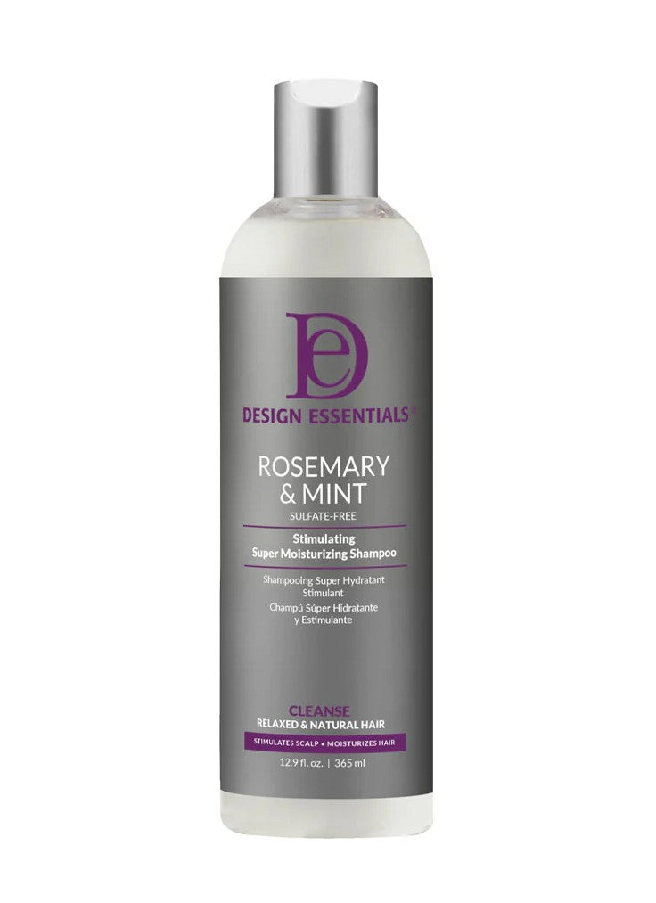 Design Essentials Rosemary and Mint Stimulating Super Moisturising Shampoo 12oz