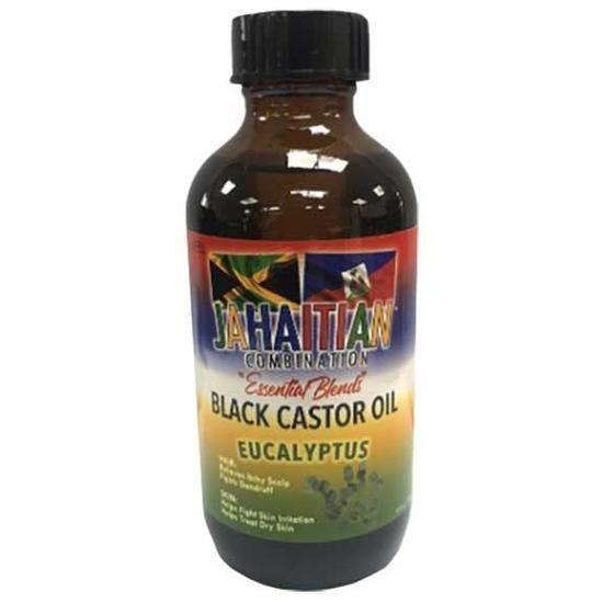 Jahaitian Black Castor Oil - Eucalyptus 4oz