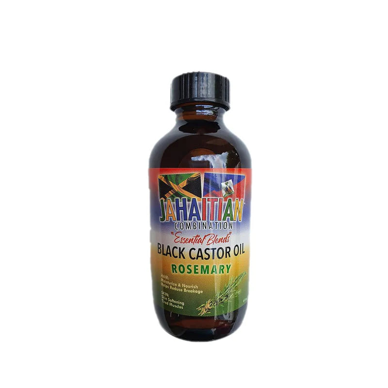 Jahaitian Black Castor Oil - Rosemary 4oz