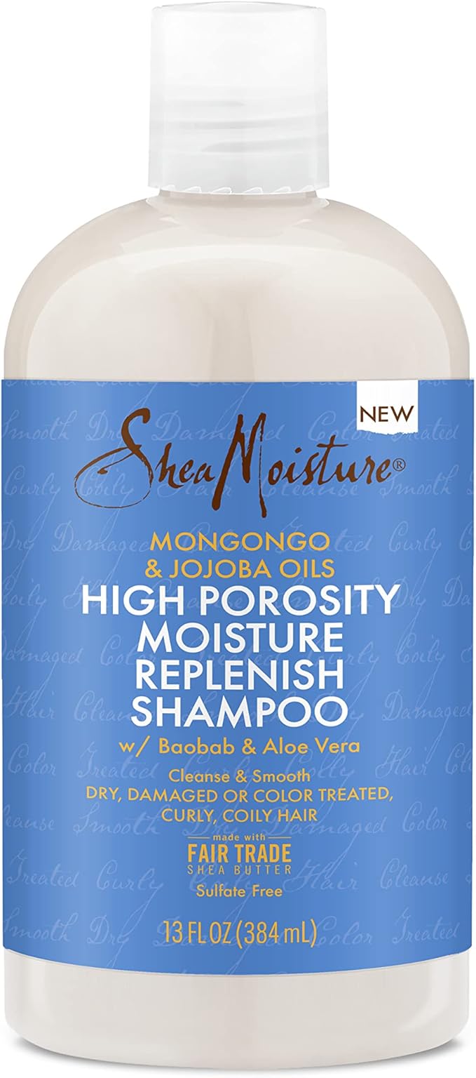Shea Moisture High Porosity Moisture Replenish Shampoo 13oz