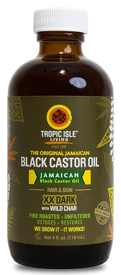 Tropic Isle Jamaican Black Castor Oil - XX Dark 4oz