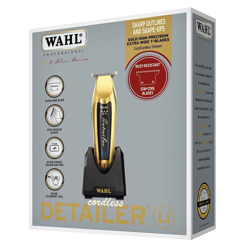 Wahl Cordless Detailer Li Gold Trimmer