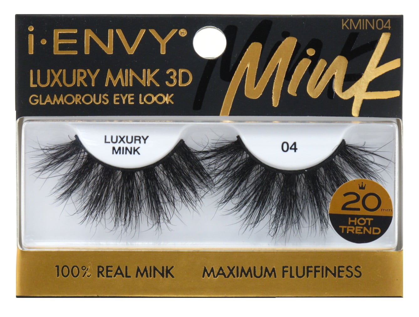 i Envy by Kiss Luxury Mink 3D Eyelashes 04