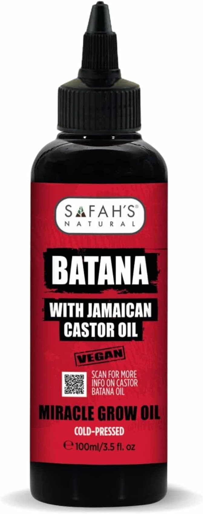 Safahs Natural Batana Oil with Jamaican Castor Oil 100ml