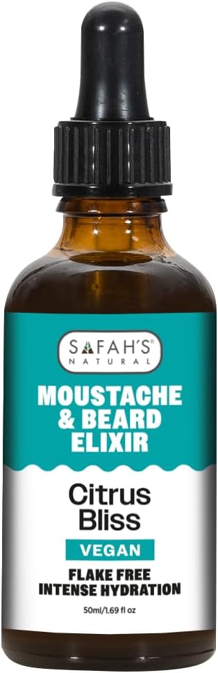 Safahs Natural Beard Elixir Citrus Bliss 50ml