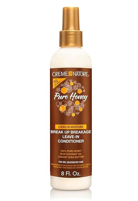 Creme of Nature Pure Honey Break up Breakage Leave in Conditioner 8oz