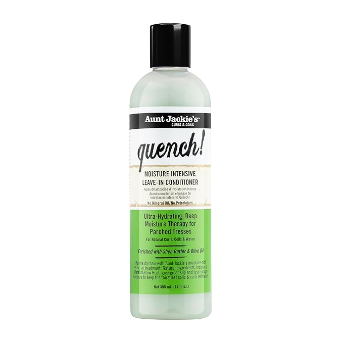 Aunt Jackies Quench Moisture Intensive Leave in Conditioner 12oz