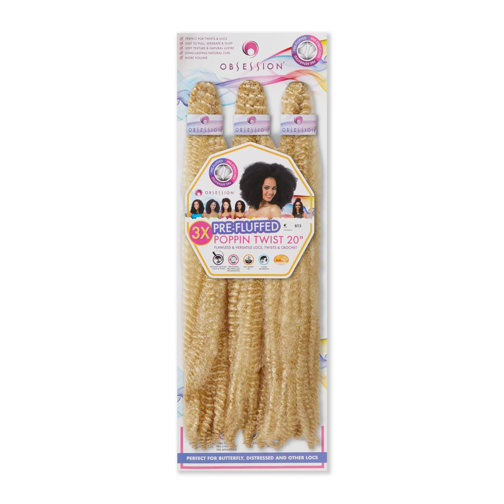 Obsession 3x Poppin Twist Bulk 20in
