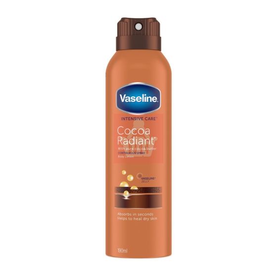 Vaseline Cocoa Radiant Body Lotion Spray 190ml