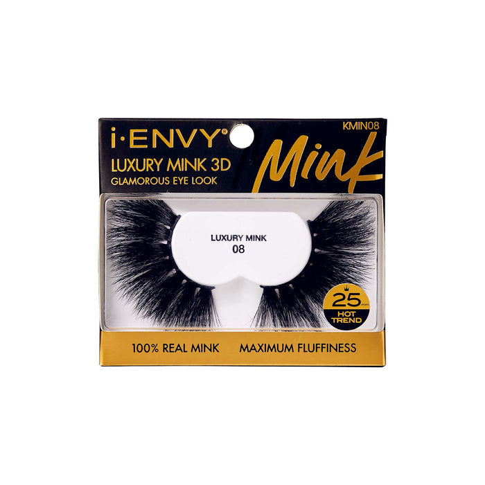 i Envy by Kiss Luxury Mink 3D Eyelashes 08