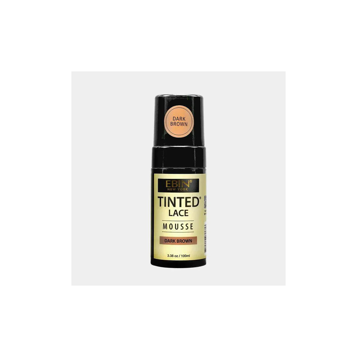 EBIN Tinted Lace Mousse - Dark Brown 100ml