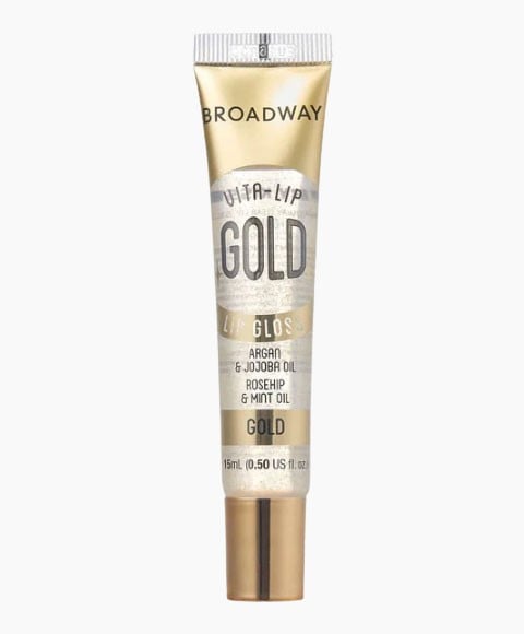 Red by Kiss Broadway Vita Lip Gloss Gold