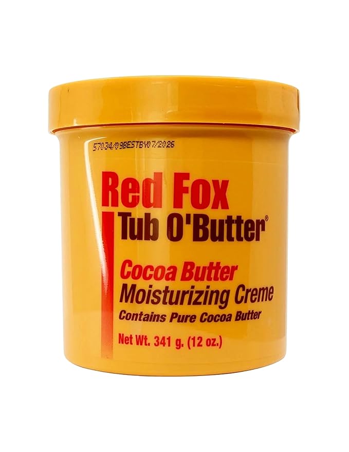 Red Fox Tub O Butter Cocoa Butter Creme 12oz