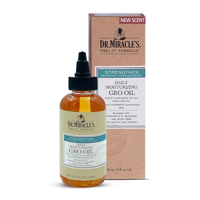 Dr Miracle's Daily Moisturising Gro Oil 4oz
