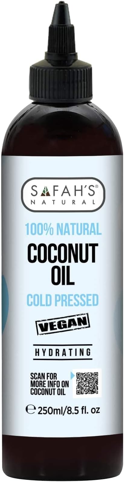 Safahs Natural Coconut Oil 250ml
