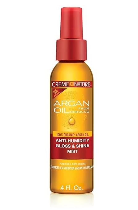 Creme of Nature Argan Oil Anti Humidity Gloss and Shine Mist 4oz