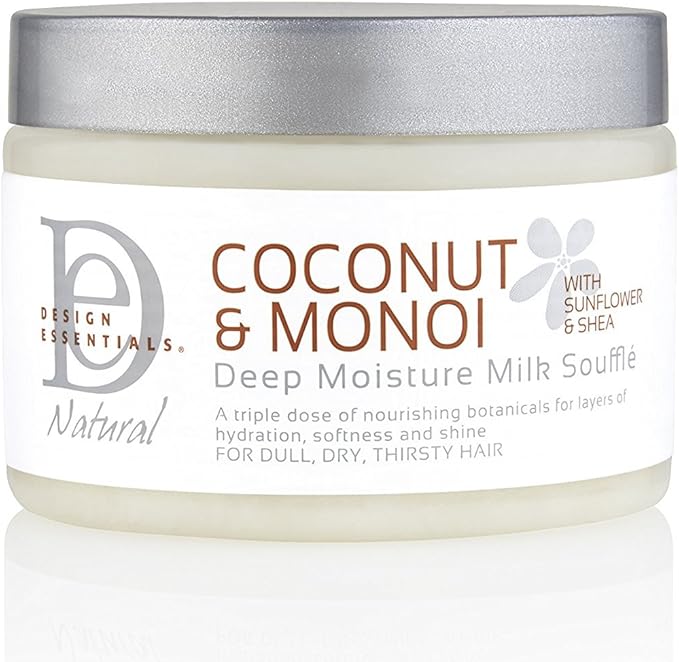 Design Essentials Coconut and Monoi Deep Moisture Milk Souffle 12oz