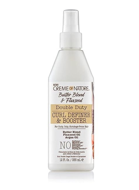Creme of Nature Butter Blend Flaxseed Curl Definer and Booster 12oz